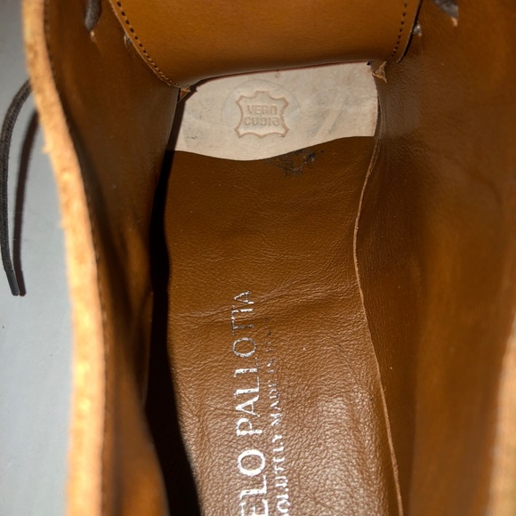 Angelo Pallotta Men's Suede shoes 7Sz - Picture 4 of 9